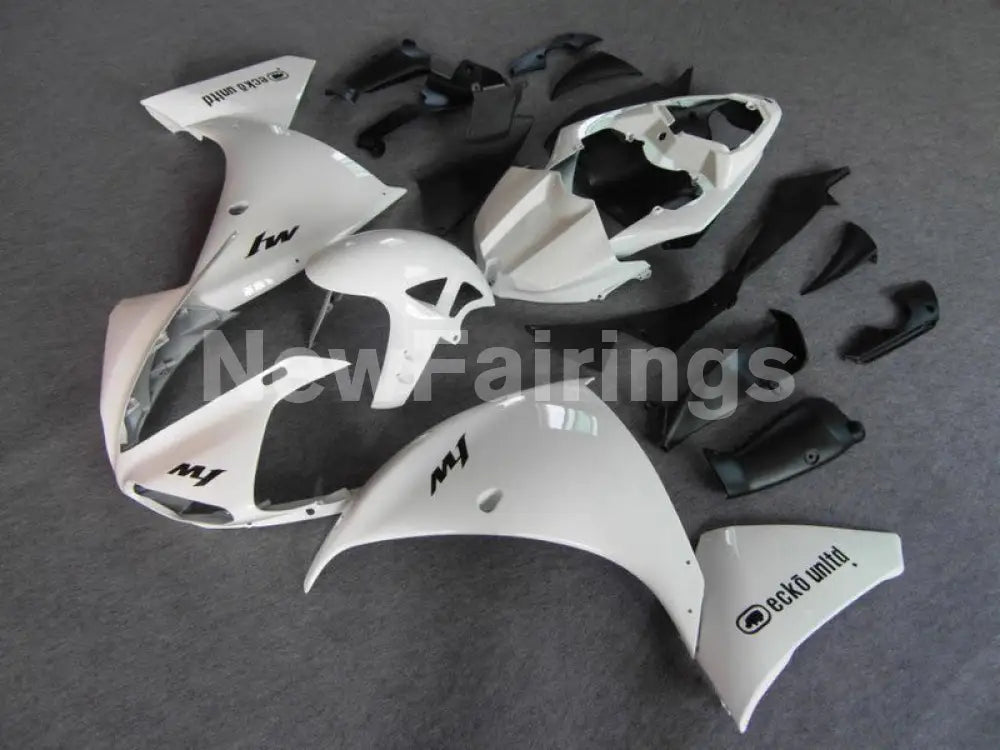 All White Factory Style - YZF-R1 09-11 Fairing Kit