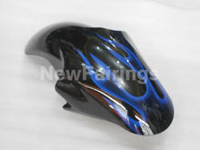 Charger l&#39;image dans la galerie, Black and Blue Flame - YZF-R6 98-02 Fairing Kit Vehicles &amp; Parts &gt; Vehicle Parts &amp; Accessories &gt; Motor Vehicle Parts &gt;