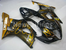 Charger l&#39;image dans la galerie, Black and Golden Flame - GSX - R1000 03 - 04 Fairing Kit