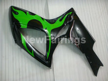 Charger l&#39;image dans la galerie, Black and Green Flame - GSX-R750 06-07 Fairing Kit Vehicles