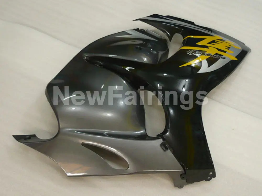 Black and Grey Yellow Factory Style - GSX1300R Hayabusa