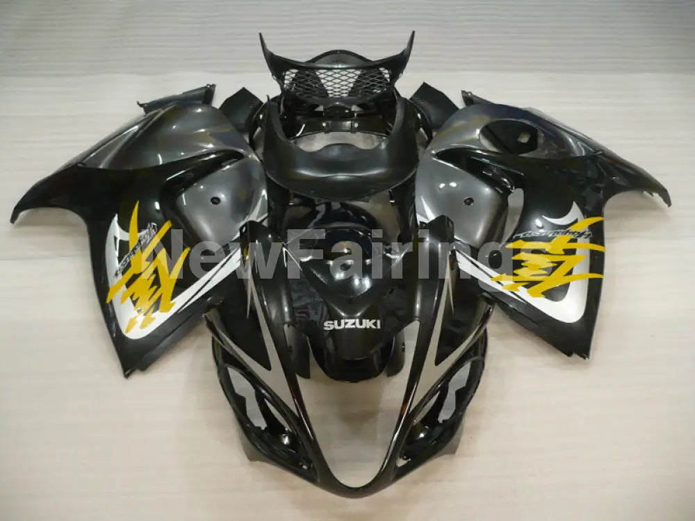 Black and Grey Yellow Factory Style - GSX1300R Hayabusa