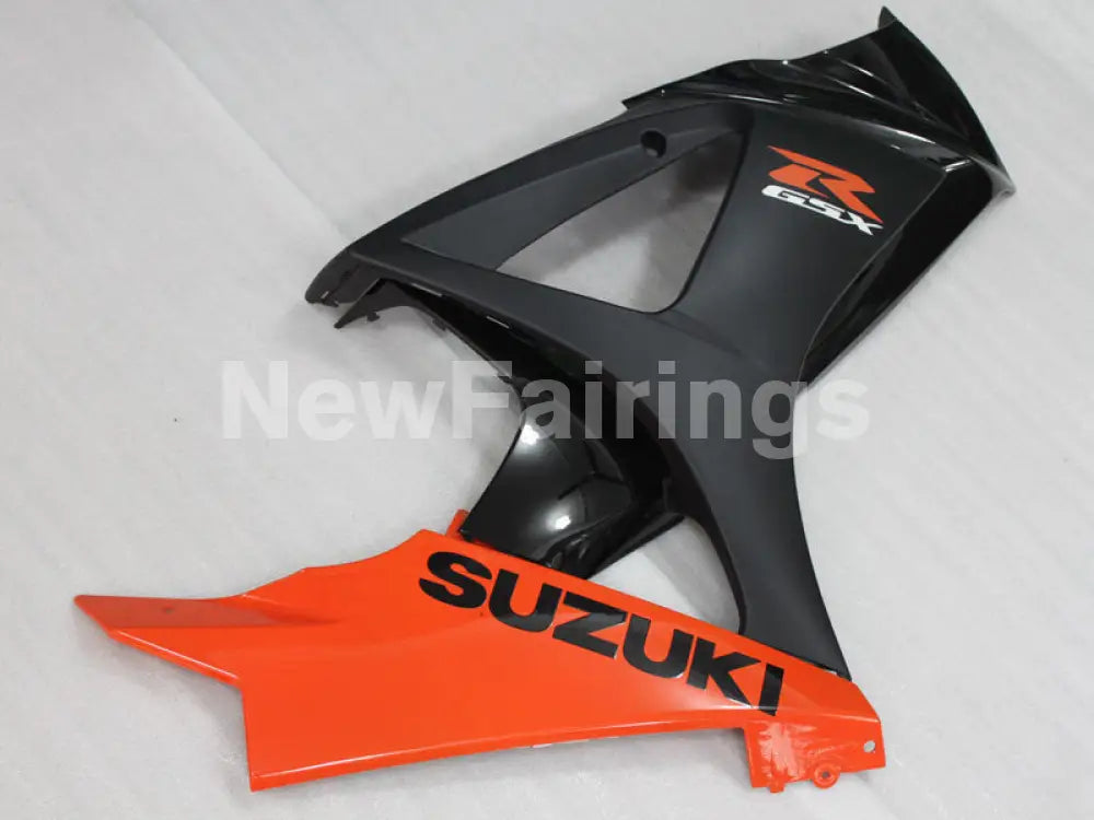 Black and Matte Orange Factory Style - GSX - R1000 07 - 08