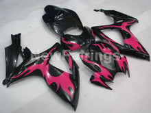 Charger l&#39;image dans la galerie, Black and Pink Flame - GSX-R750 06-07 Fairing Kit Vehicles