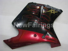 Charger l&#39;image dans la galerie, Black and Red Flame - CBR 1100 XX 96-07 Fairing Kit -