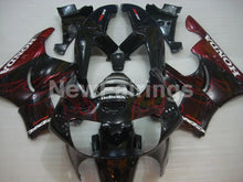 Charger l&#39;image dans la galerie, Black and Red Flame - CBR 919 RR 98-99 Fairing Kit -