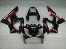 Charger l&#39;image dans la galerie, Black and Red Flame - CBR 929 RR 00-01 Fairing Kit -