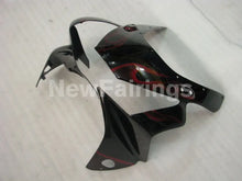 Charger l&#39;image dans la galerie, Black and Red Flame - CBR 954 RR 02-03 Fairing Kit -