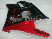 Charger l&#39;image dans la galerie, Black and Red Flame - CBR600 F2 91-94 Fairing Kit - Vehicles