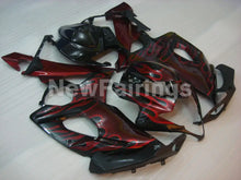 Charger l&#39;image dans la galerie, Black and Red Flame - GSX - R1000 05 - 06 Fairing Kit