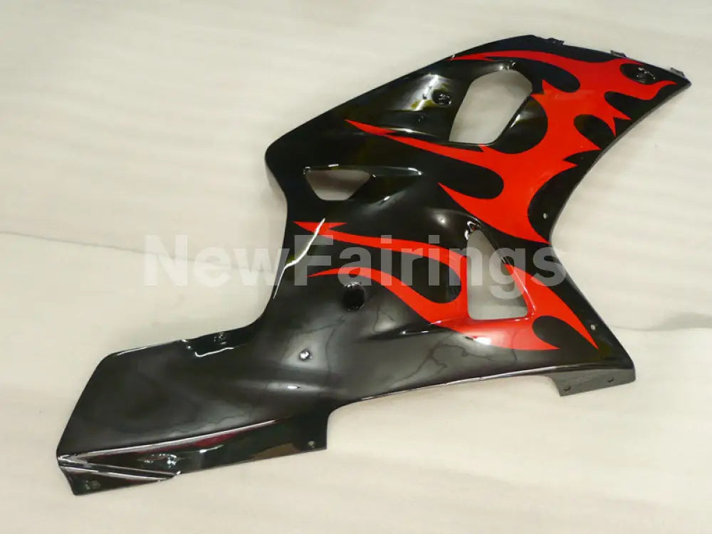 Black and Red Flame - GSX-R750 00-03 Fairing Kit Vehicles &