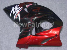 Charger l&#39;image dans la galerie, Black and Red Flame - GSX1300R Hayabusa 08-20 Fairing Kit