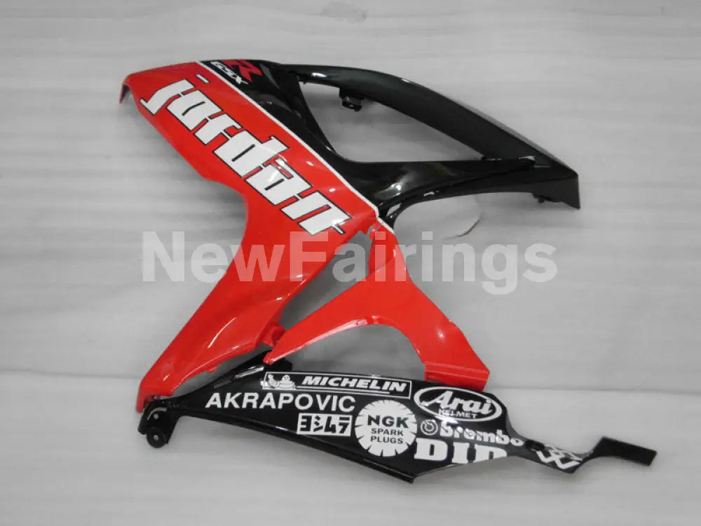 Black and Red Jordan - GSX-R750 06-07 Fairing Kit Vehicles