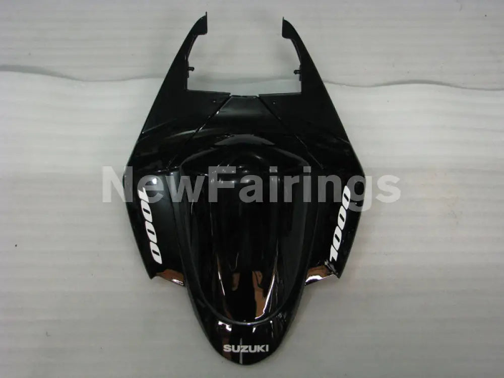 Black and Silver Flame - GSX - R1000 05 - 06 Fairing Kit