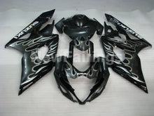 Charger l&#39;image dans la galerie, Black and Silver Flame - GSX - R1000 05 - 06 Fairing Kit