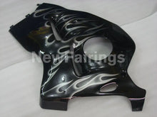 Charger l&#39;image dans la galerie, Black and Silver Flame - GSX1300R Hayabusa 99-07 Fairing