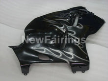 Charger l&#39;image dans la galerie, Black and Silver Flame - GSX1300R Hayabusa 99-07 Fairing