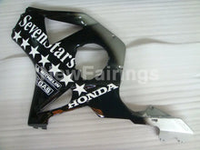 Charger l&#39;image dans la galerie, Black and Silver SevenStars - CBR 954 RR 02-03 Fairing Kit -