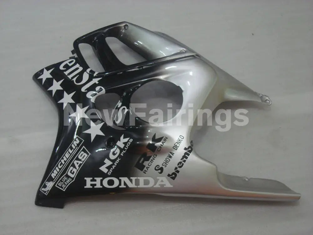 Black and Silver SevenStars - CBR600 F3 97-98 Fairing Kit -