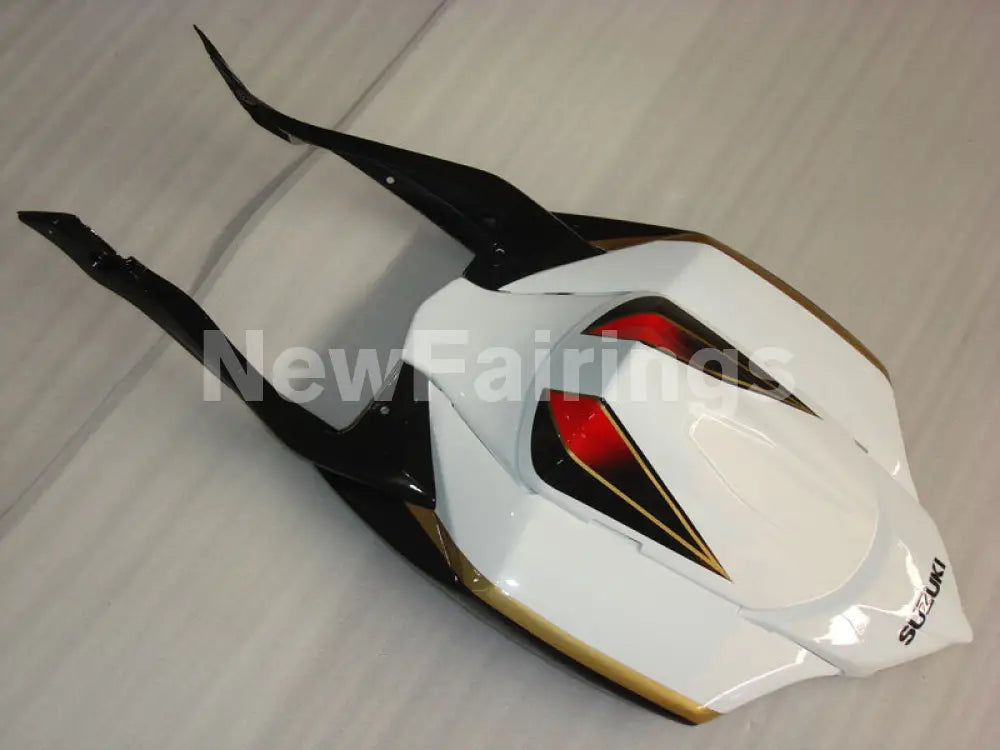 Black and White Dark Dog - GSX-R600 08-10 Fairing Kit