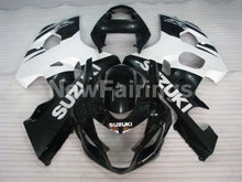 Charger l&#39;image dans la galerie, Black and White Factory Style - GSX-R600 04-05 Fairing Kit -