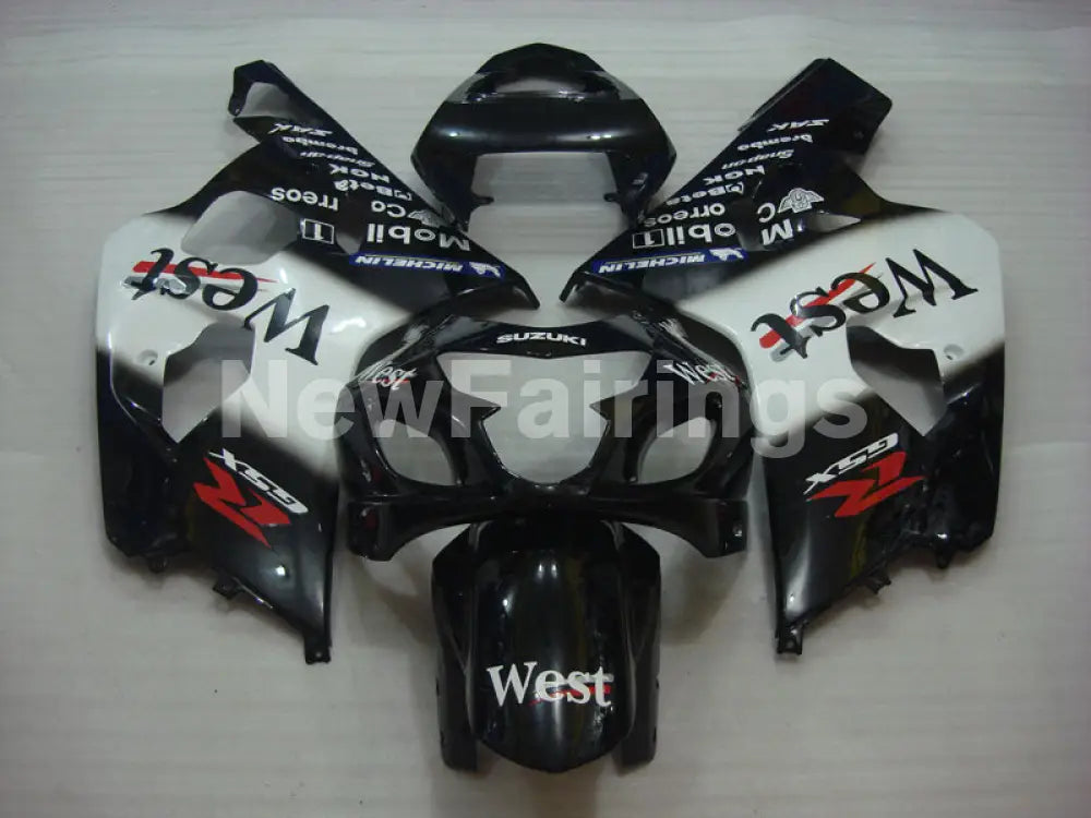 Black and White West - GSX-R750 04-05 Fairing Kit Vehicles