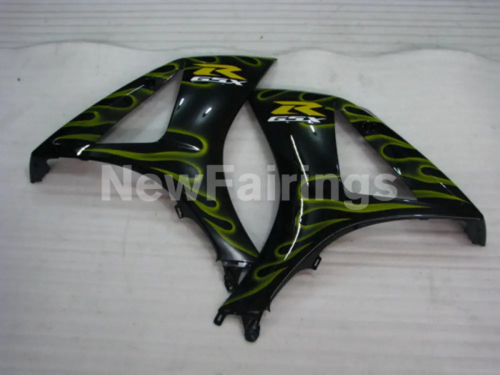 Black and Yellow Flame - GSX - R1000 07 - 08 Fairing Kit