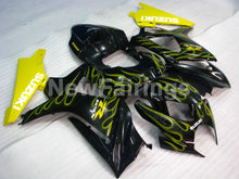 Charger l&#39;image dans la galerie, Black and Yellow Flame - GSX - R1000 07 - 08 Fairing Kit