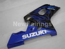 Charger l&#39;image dans la galerie, Black and Blue Flame - GSX-R750 04-05 Fairing Kit Vehicles