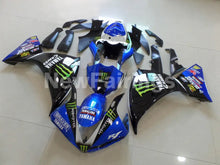 Charger l&#39;image dans la galerie, Black Blue Monster - YZF-R1 12-14 Fairing Kit - Vehicles &amp;