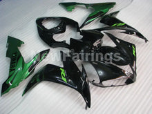 Charger l&#39;image dans la galerie, Black and Green Flame - YZF-R1 04-06 Fairing Kit - Vehicles