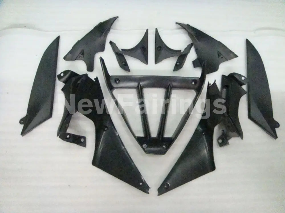 Black and Green Flame - YZF-R1 04-06 Fairing Kit - Vehicles