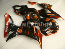 Charger l&#39;image dans la galerie, Black and Orange BACARDI - CBR1000RR 06-07 Fairing Kit -