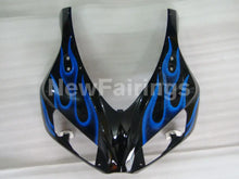 Charger l&#39;image dans la galerie, Black Orange and Blue Flame - CBR1000RR 06-07 Fairing Kit -