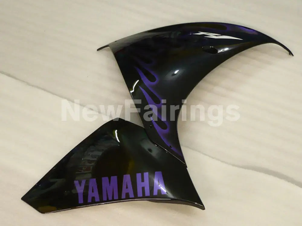 Black Purple Flame - YZF-R1 09-11 Fairing Kit - Vehicles &