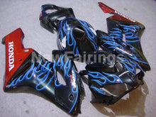 Charger l&#39;image dans la galerie, Black Red and Blue Flame - CBR1000RR 04-05 Fairing Kit -