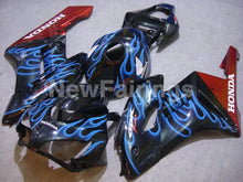 Charger l&#39;image dans la galerie, Black Red and Blue Flame - CBR1000RR 04-05 Fairing Kit -