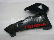 Charger l&#39;image dans la galerie, Black with red decals Factory Style - CBR600RR 03-04 Fairing