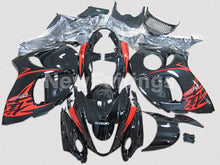 Charger l&#39;image dans la galerie, Black Red Factory Style - GSX1300R Hayabusa 08-20 Fairing