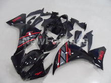 Charger l&#39;image dans la galerie, Black Red Factory Style - YZF-R1 12-14 Fairing Kit