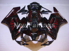 Charger l&#39;image dans la galerie, Black and Red Flame - CBR1000RR 04-05 Fairing Kit - Vehicles