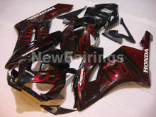 Charger l&#39;image dans la galerie, Black and Red Flame - CBR1000RR 04-05 Fairing Kit - Vehicles