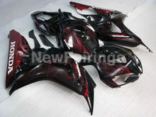 Charger l&#39;image dans la galerie, Black and Red Flame - CBR1000RR 06-07 Fairing Kit - Vehicles