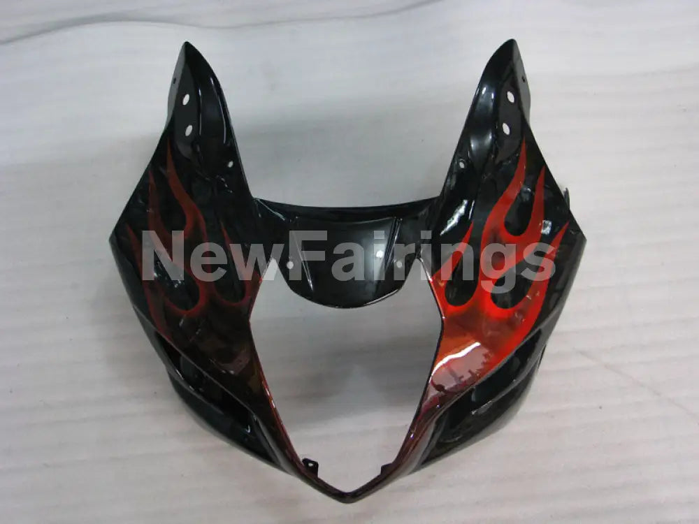 Black Red Flame - GSX - R1000 03 - 04 Fairing Kit Vehicles