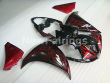 Charger l&#39;image dans la galerie, Black Red Flame - YZF-R1 12-14 Fairing Kit - Vehicles &amp;