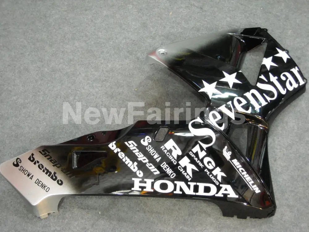 Black and Silver SevenStars - CBR600RR 05-06 Fairing Kit -