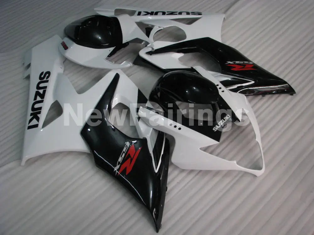 Black White Factory Style - GSX - R1000 05 - 06 Fairing Kit