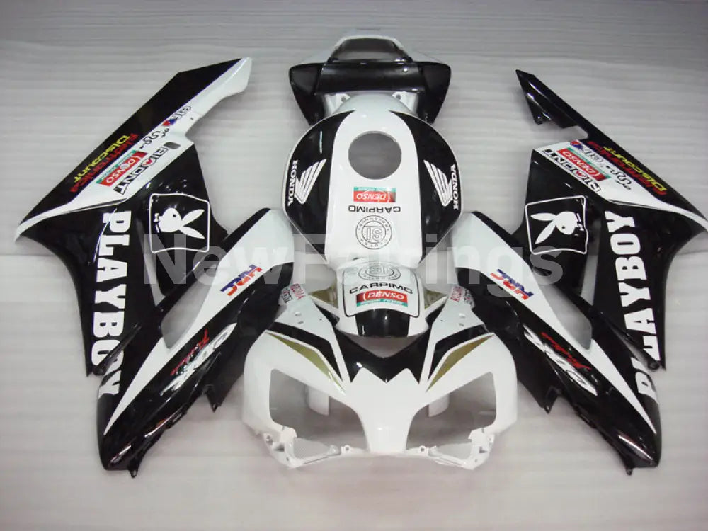 Black and White PlayBoy - CBR1000RR 04-05 Fairing Kit -