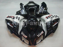 Charger l&#39;image dans la galerie, Black and White West - CBR1000RR 06-07 Fairing Kit -