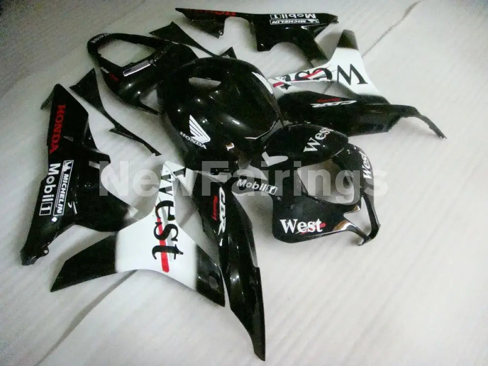 Black and White West - CBR600RR 07-08 Fairing Kit - Vehicles